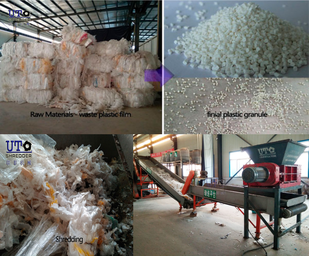 Waste Plastic Film Recycling Processing System