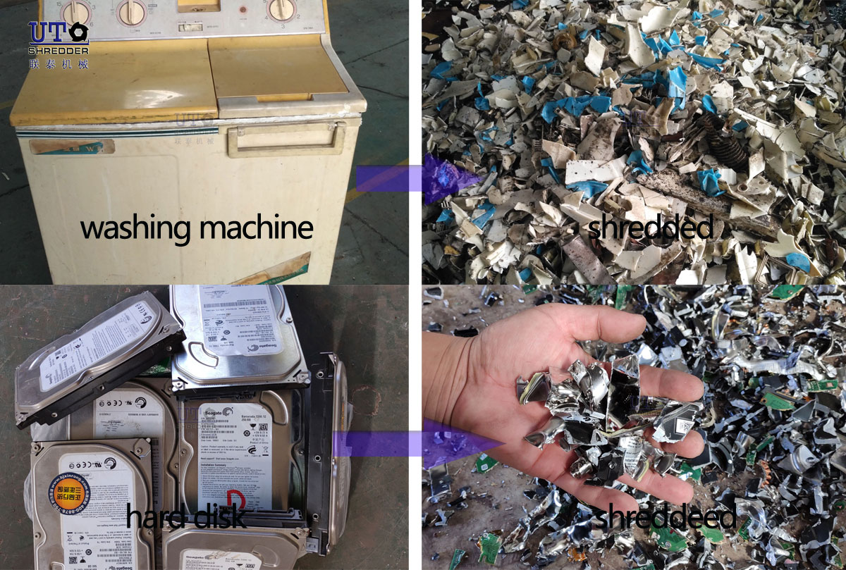 E- waste Crushing & Sorting Processing System