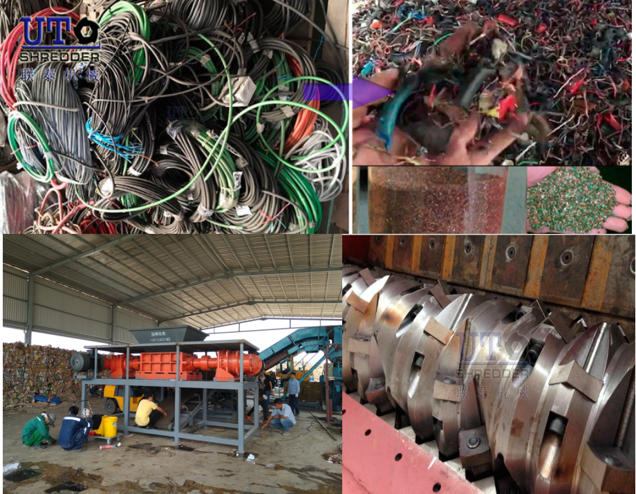 Waste Cable and Wire Crushing & Sorting Processing System