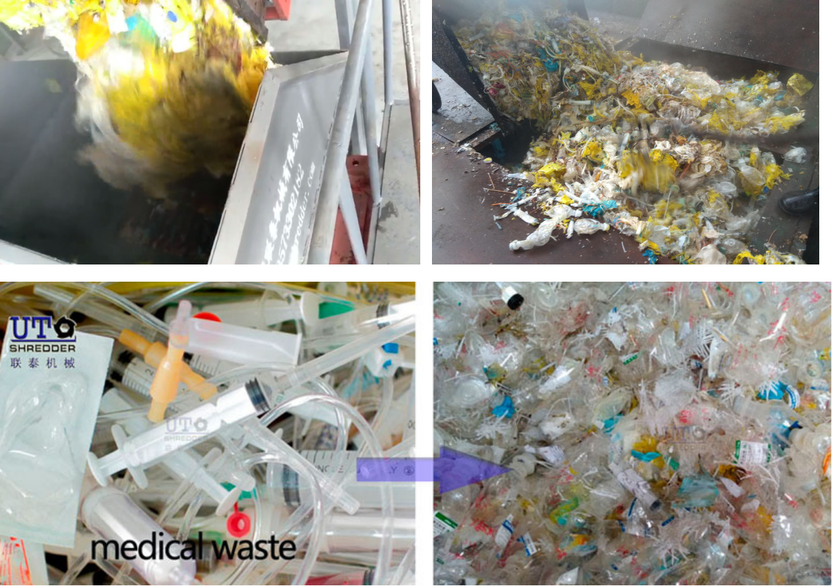 Biomedical Waste Sterilization & Shredding Processing System